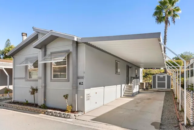 a view of a house with a outdoor space