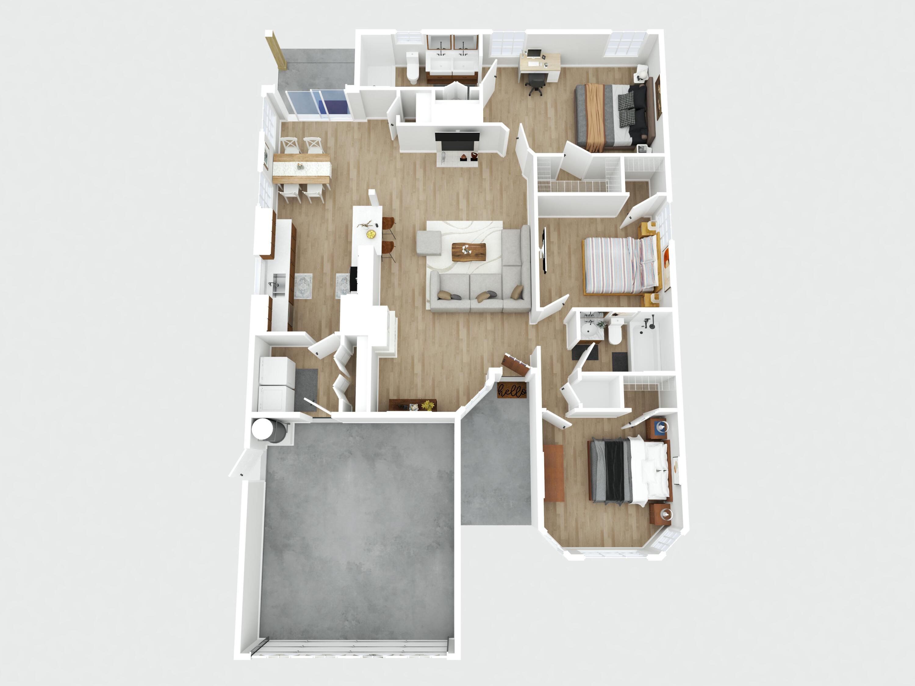 55 Ruby Circle Mary Esther, FL 32569 - Photo 47 of 51 a living room with furniture and a table