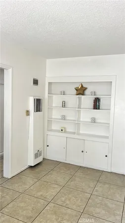 a view of white cabinets