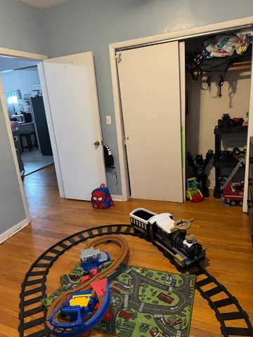 a room with musical instruments