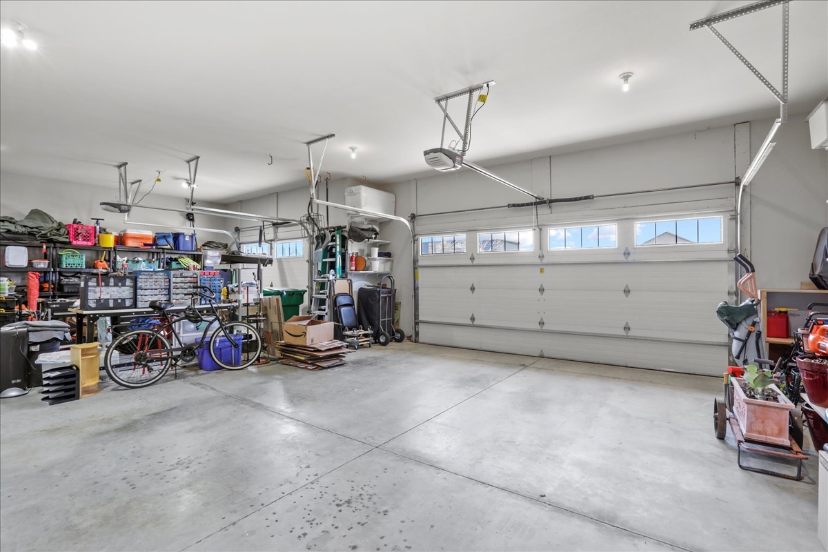 1604 Kassen Avenue Mahomet, IL 61853 - Photo 29 of 35 a view of a garage with rack and bicycle