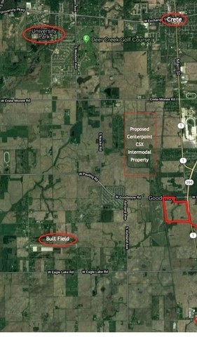 751 West Goodenow Road Beecher, IL 60401 - Photo 2 of 4 a bird view of lake