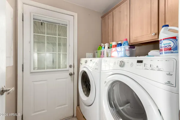 a view of a porch with furniture