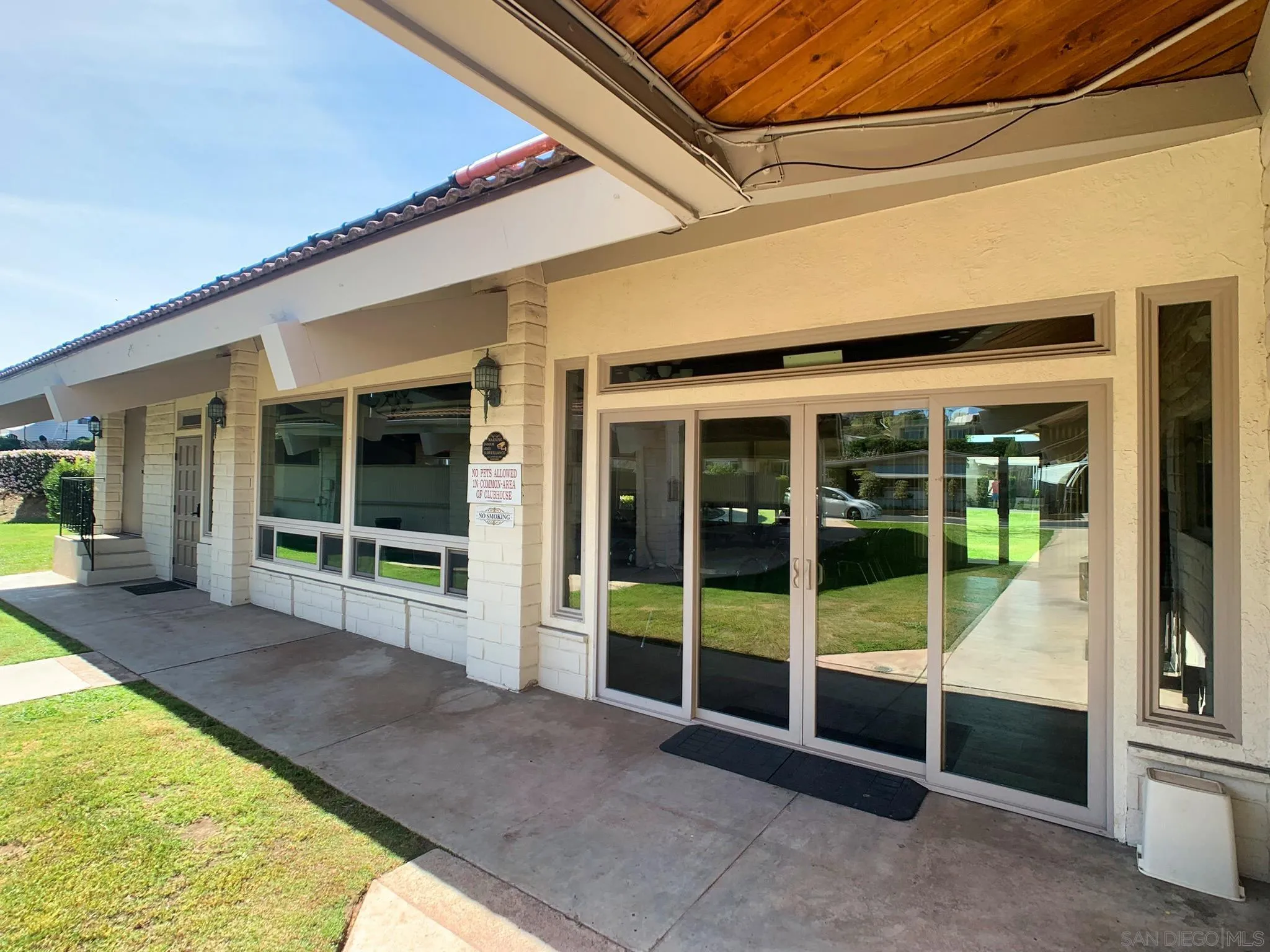 9500 Harritt Road, Unit SPC 25 Lakeside, CA 92040 - Photo 39 of 43 a view of a house with a large window and wooden floor
