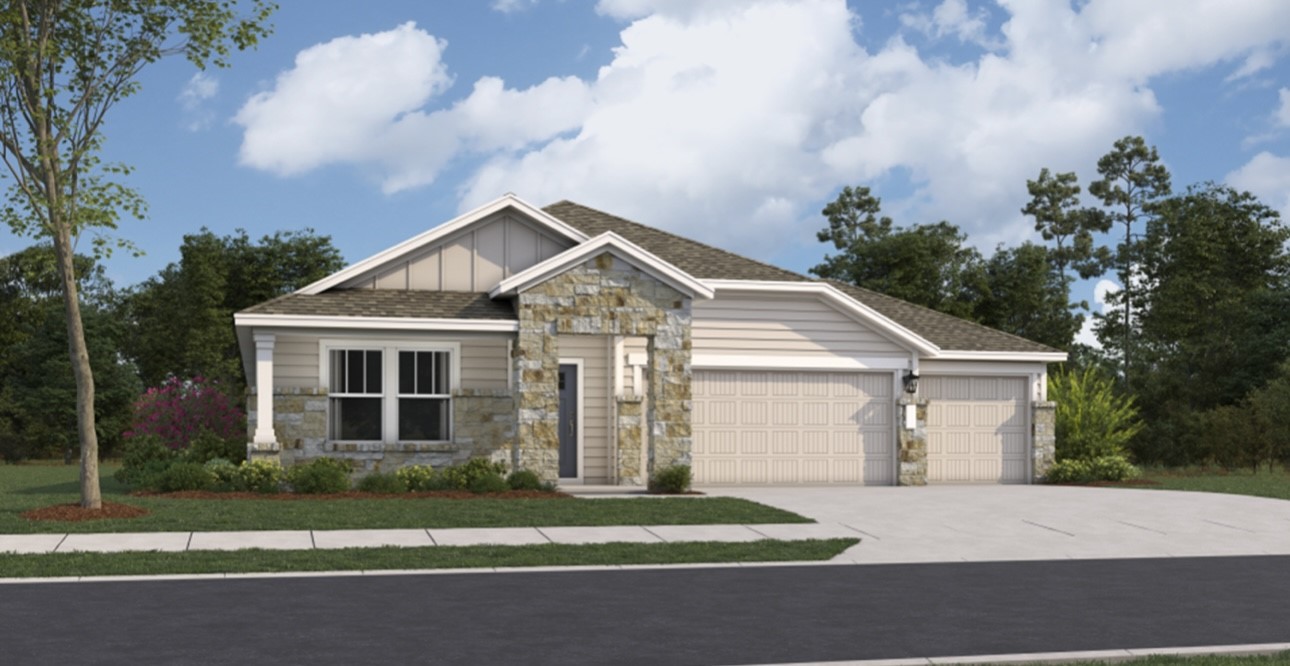 193 Avre Loop Kyle, TX 78640 - Photo 1 of 1 rendered photo, home is under construction