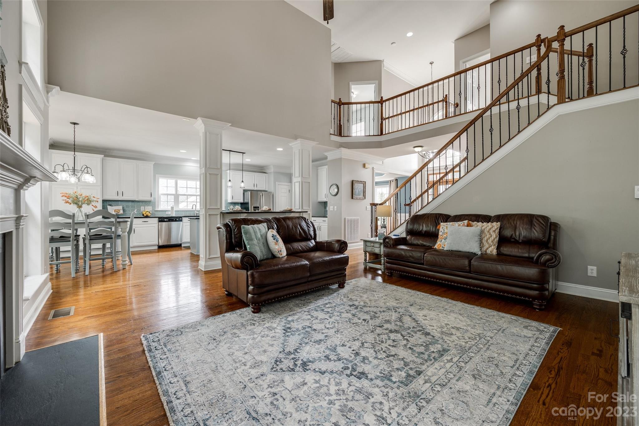 786 Fairway Point Drive Tega Cay, SC 29708 - Photo 14 of 39 a living room with furniture or wooden floor and a table