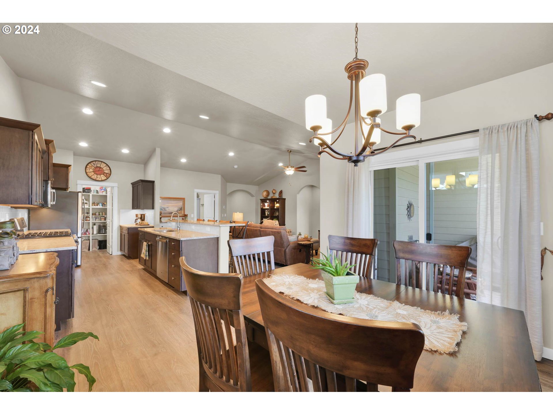 3312 Korbel Street Eugene, OR 97404 - Photo 14 of 48 a living room with lots of furniture and kitchen view