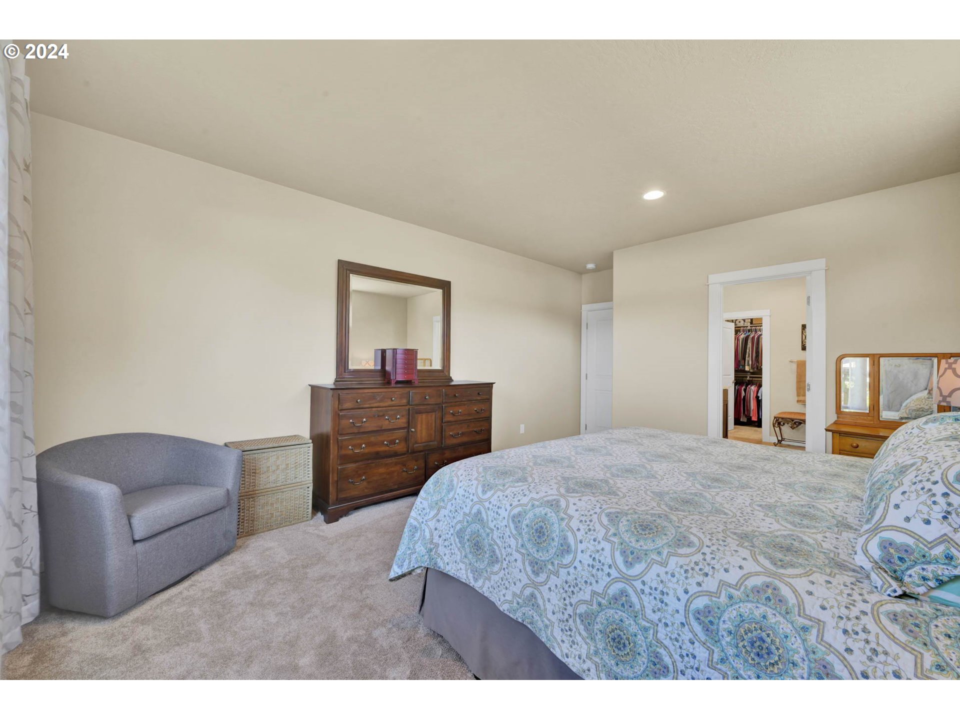 3312 Korbel Street Eugene, OR 97404 - Photo 30 of 48 a bedroom with a bed and a couch