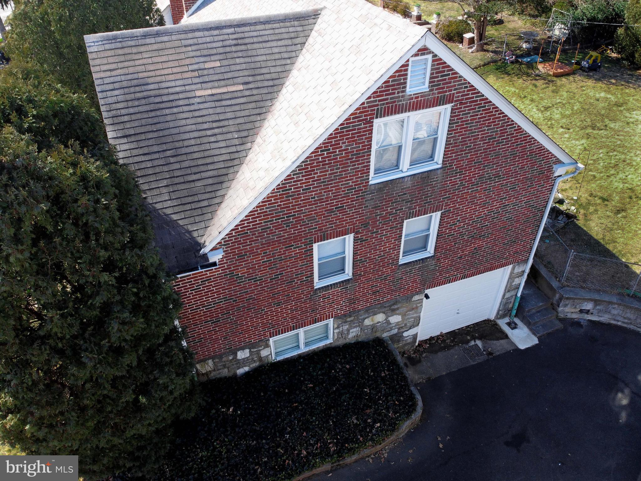 7340 Ryers Avenue Philadelphia, PA 19111 - Photo 36 of 36 Aerial of Driveway, Garage, Rear Yard