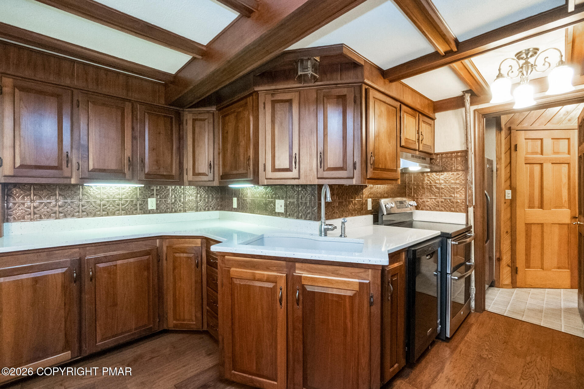 11 East Front Street Jim Thorpe, PA 18229 - Photo 23 of 63 a kitchen with a sink window and cabinets