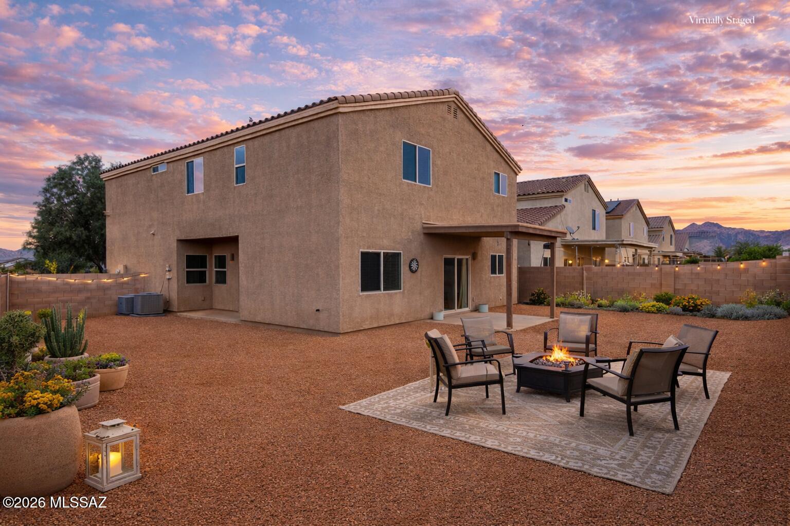 8317 West Canvasback Lane Tucson, AZ 85757 - Photo 39 of 48 New Backyard