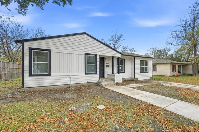 front view of a house