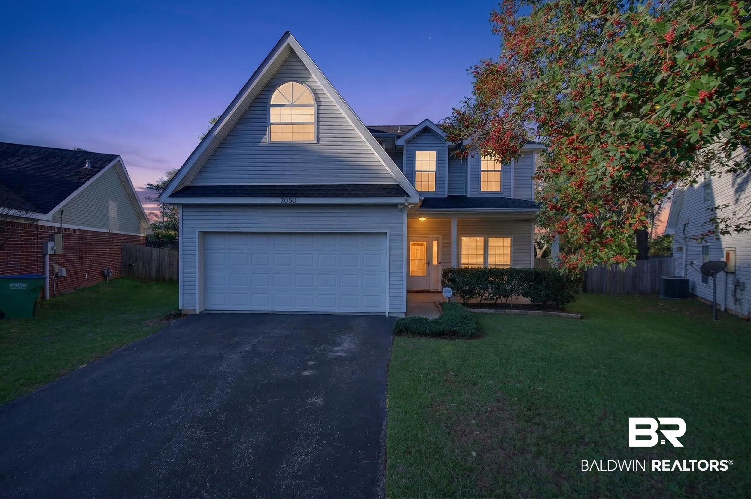 7050 Highpointe Place West Daphne, AL 36527 - Photo 1 of 66 Traditional-style home with asphalt driveway and covered porch
