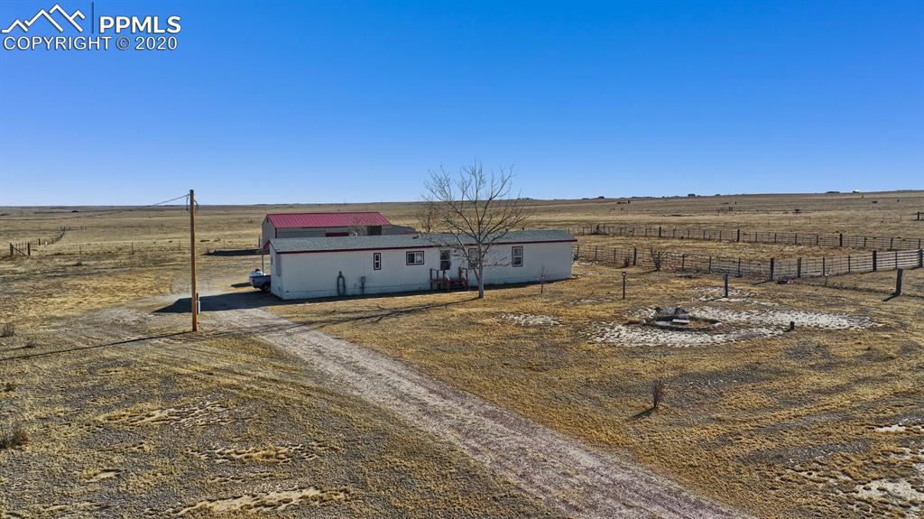 4685 Yoder Road Yoder, CO 80864 - Photo 1 of 32 Wonderful purged mobile home sits on 8 acres in Yoder Colorado.