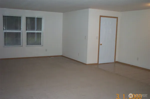 a view of empty room