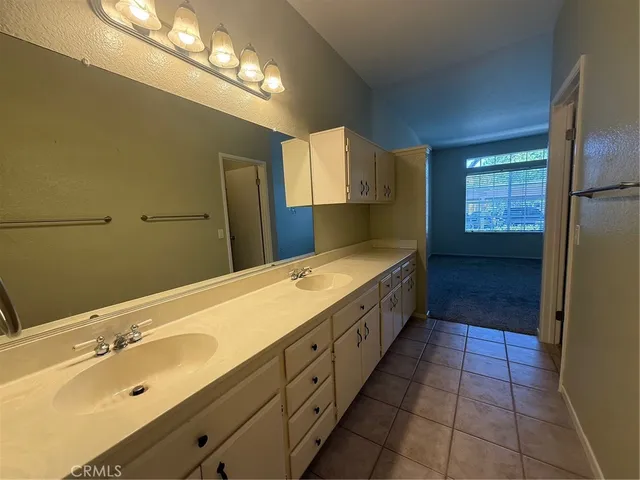 a view of wooden door