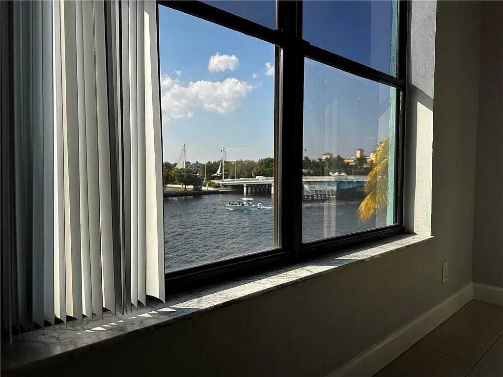 105 South Riverside Drive, Unit 303 Pompano Beach, FL 33062 - Photo 33 of 36 a view of a window