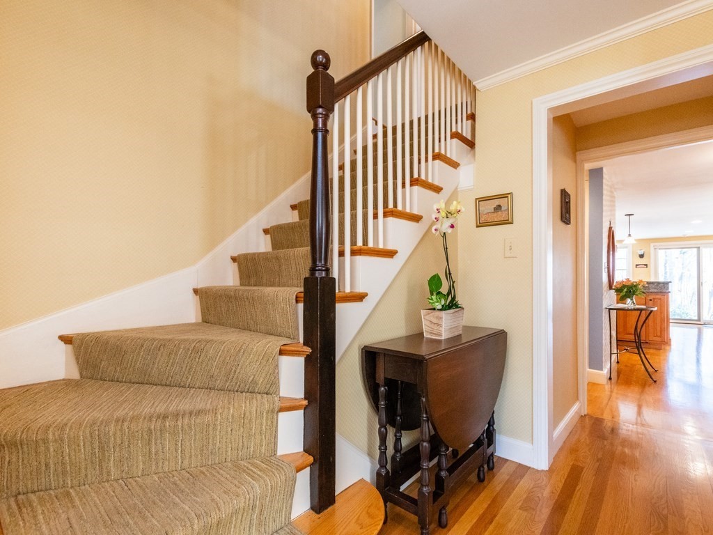 16 Fuller Brook Road Wellesley, MA 02482 - Photo 8 of 36 a view of entryway and hall with wooden floor