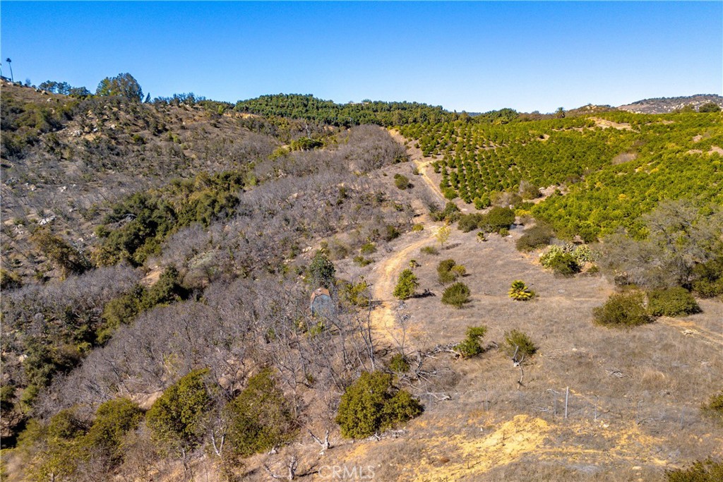 34 Los Gatos Road Temecula, CA 92590 - Photo 5 of 12 a view of a dry yard with mountains in the background