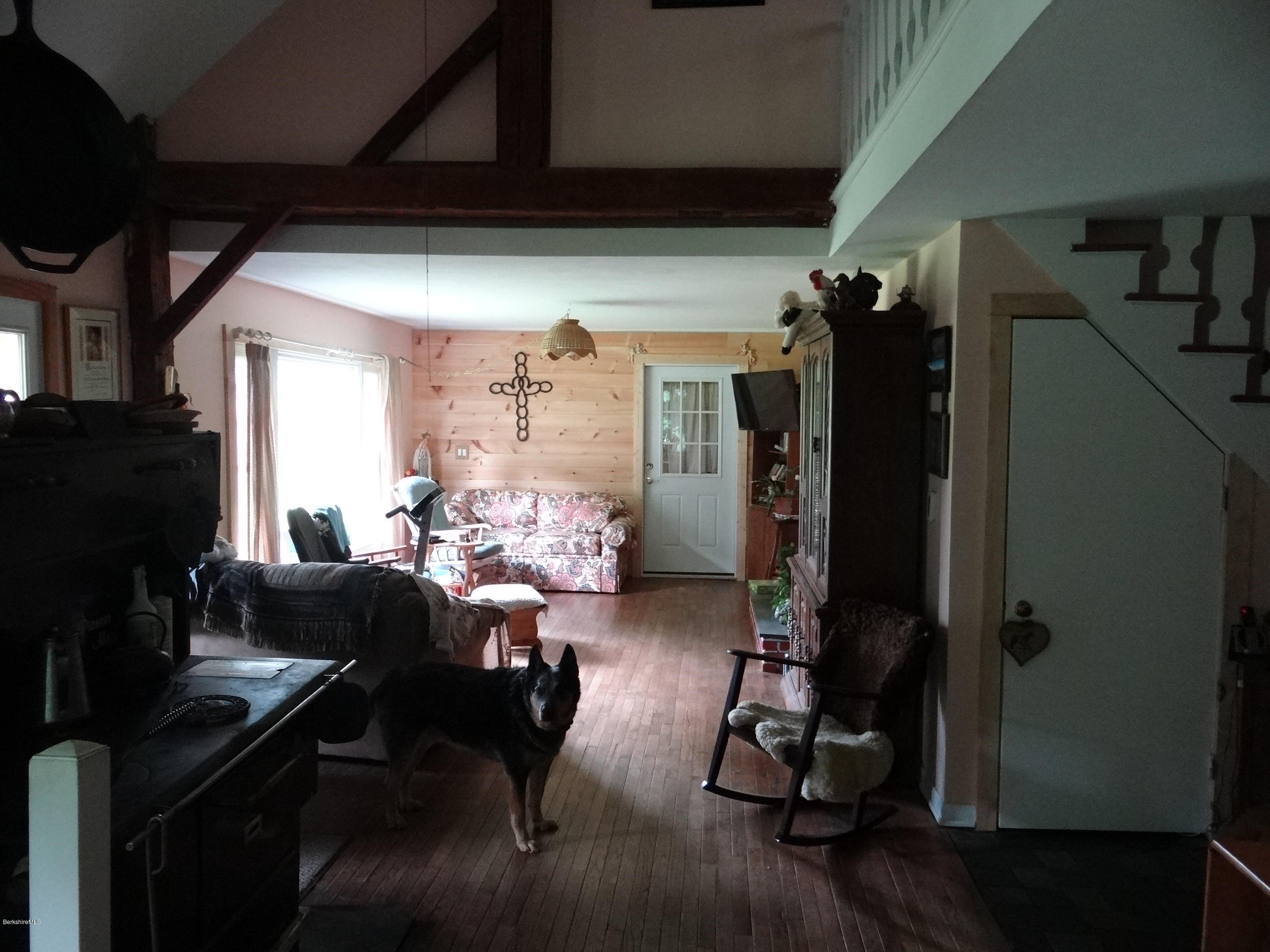 105 Chapel Road Savoy, MA 01256 - Photo 7 of 28 a view of a livingroom with furniture and a window