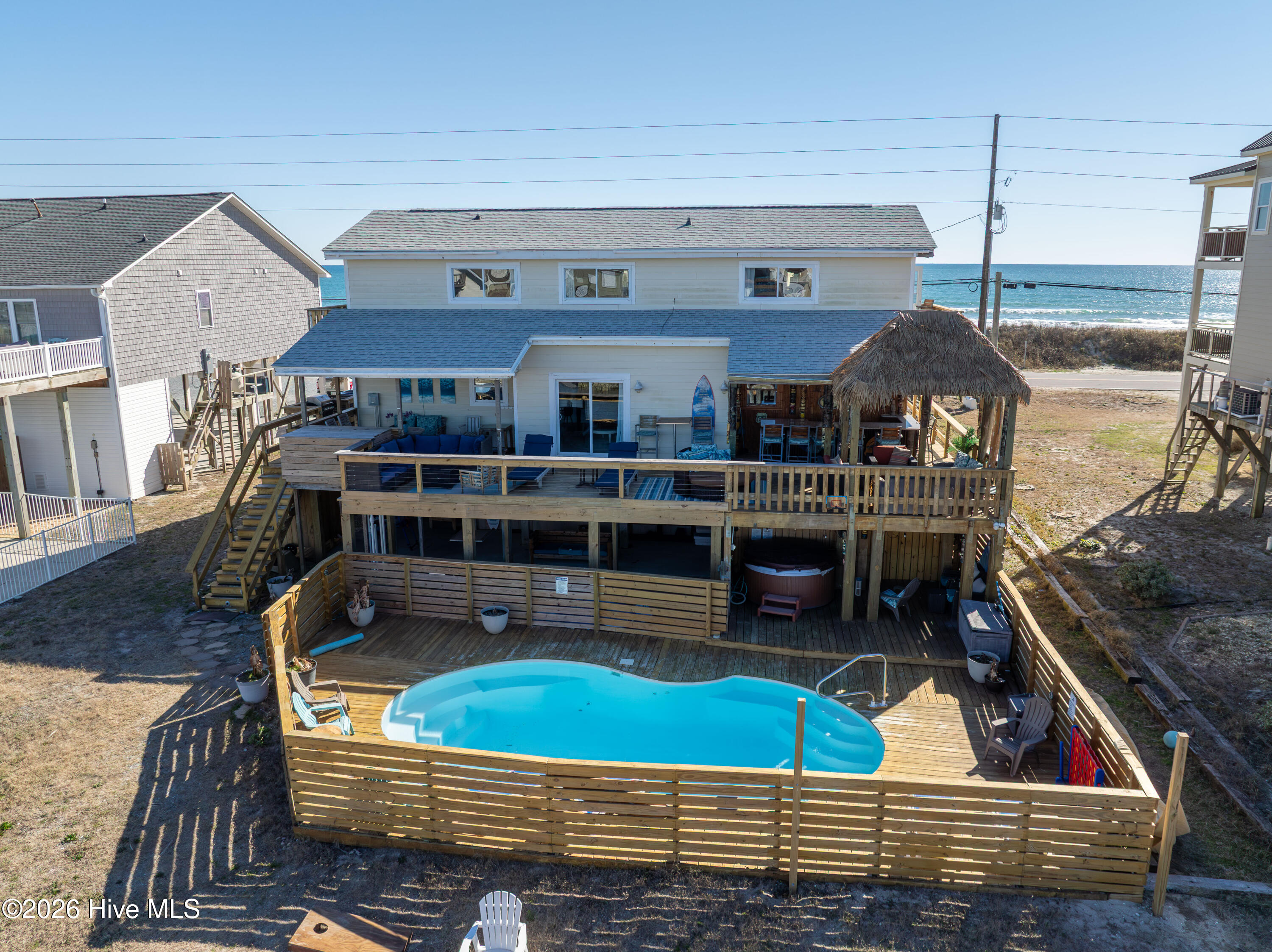 1601 New River Inlet Road North Topsail Beach, NC 28460 - Photo 14 of 96 1601 New River Inlet Road - Aerial_Exter