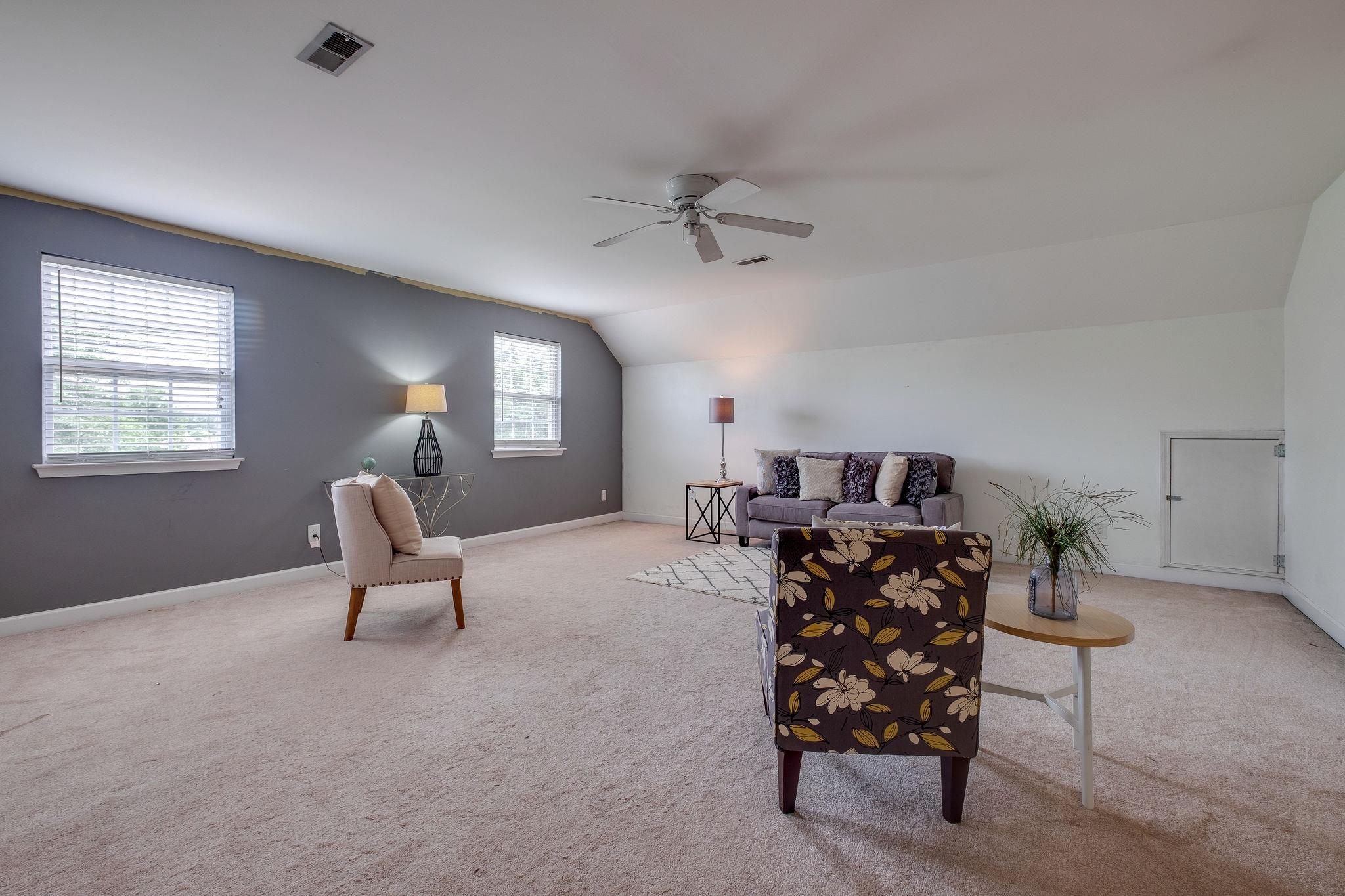 1021 Golf View Way Spring Hill, TN 37174 - Photo 14 of 30 HUGE Media Room/ Potential 4th Bedroom