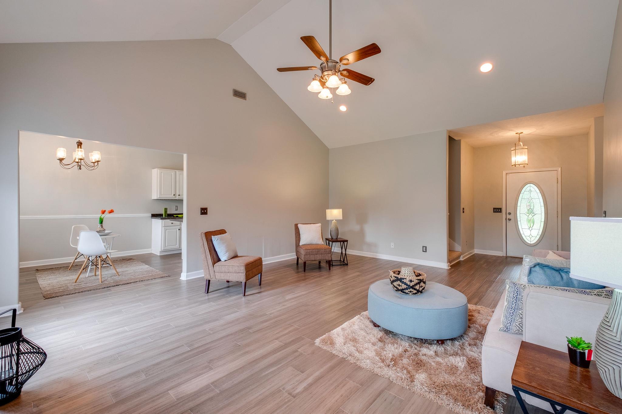 Beautiful & New "Wide Plank" Flooring 