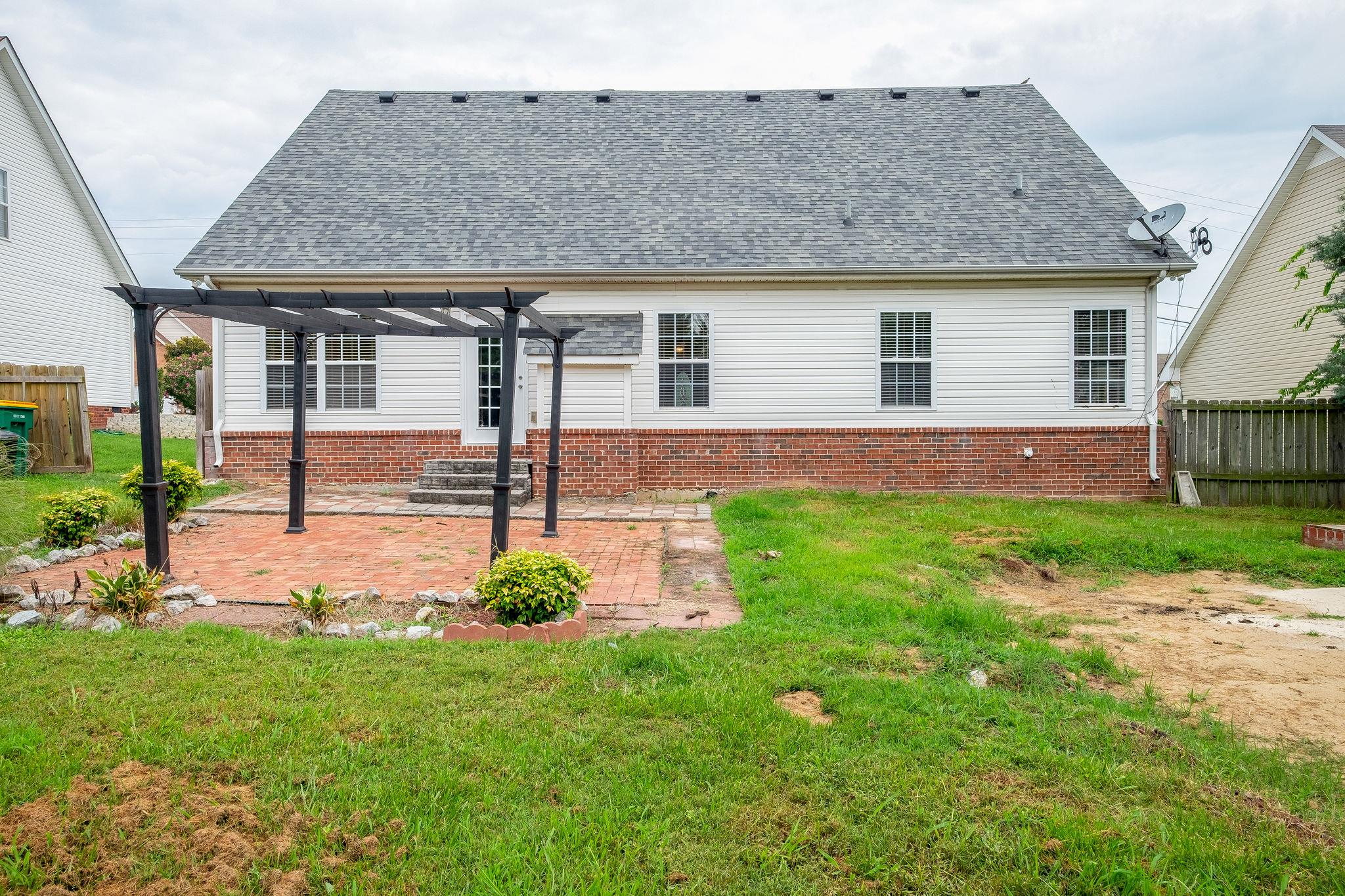 1021 Golf View Way Spring Hill, TN 37174 - Photo 27 of 30 Above Ground Pool was just removed (this area w/ dead grass)