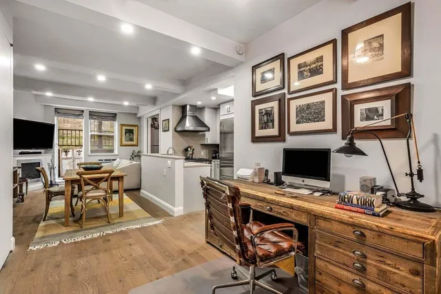 a kitchen with a stove and a sink