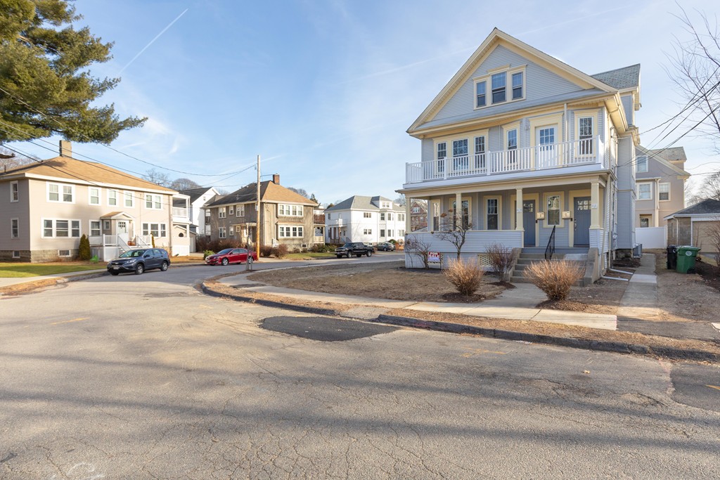 57 Katherine Road, Unit 57 Watertown, MA 02472 - Photo 2 of 30 a front view of a building with street view