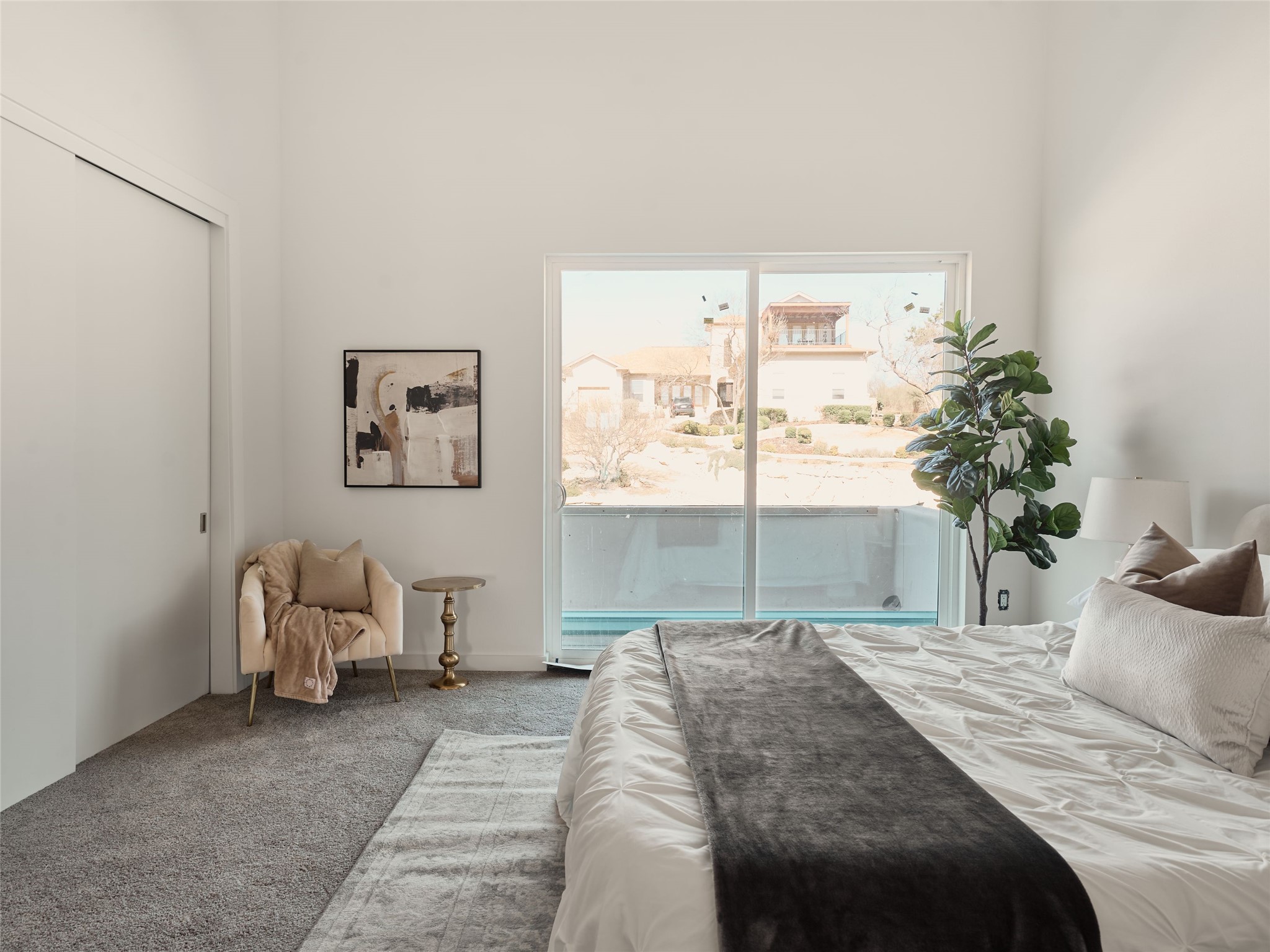 2100 Bighorn Leander, TX 78641 - Photo 17 of 36 Carpeted bedroom with access to outside