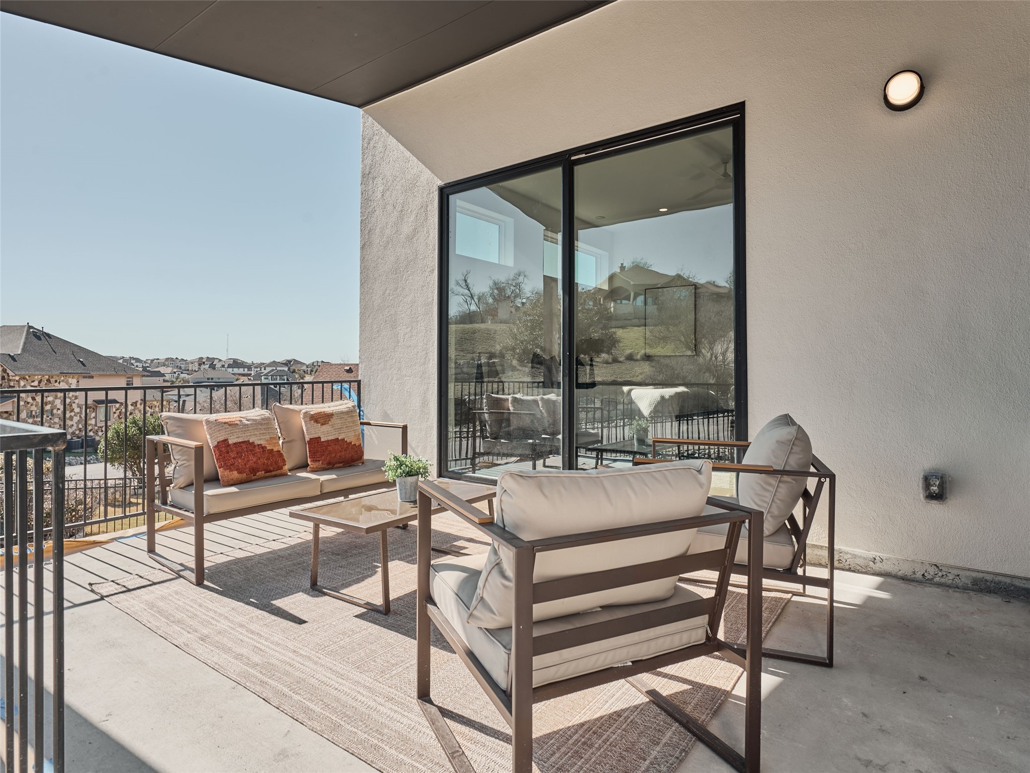 2100 Bighorn Leander, TX 78641 - Photo 33 of 36 Balcony with an outdoor hangout area