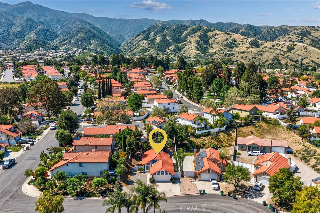 9290 Hot Springs Road Corona, CA 92883 - Photo 22 of 25 an aerial view of residential houses with outdoor space