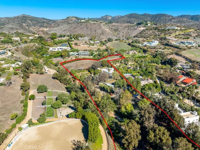 a view of a city with a mountain