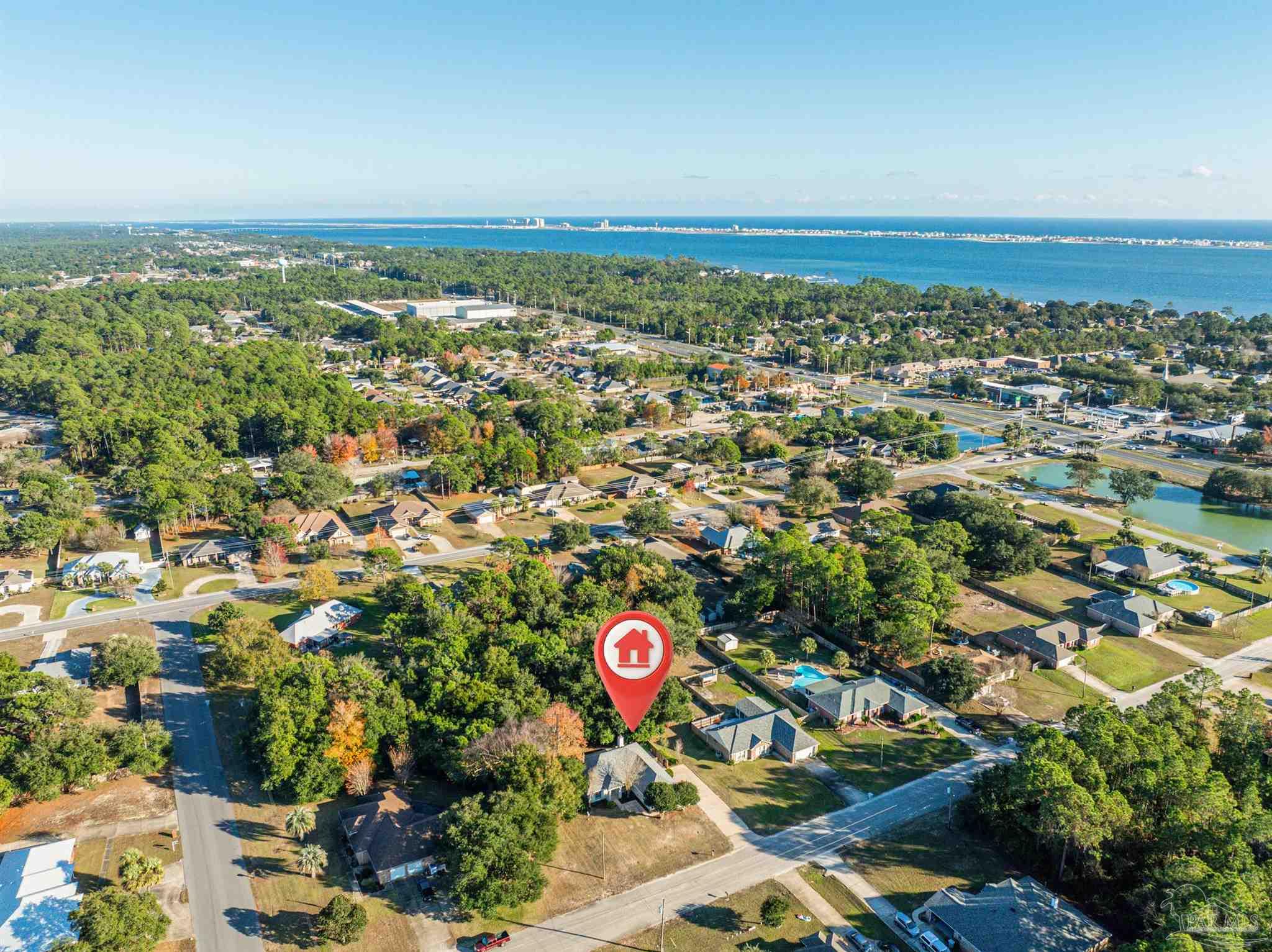 1860 Sparrow Lane Navarre, FL 32566 - Photo 14 of 43 an aerial view of a city