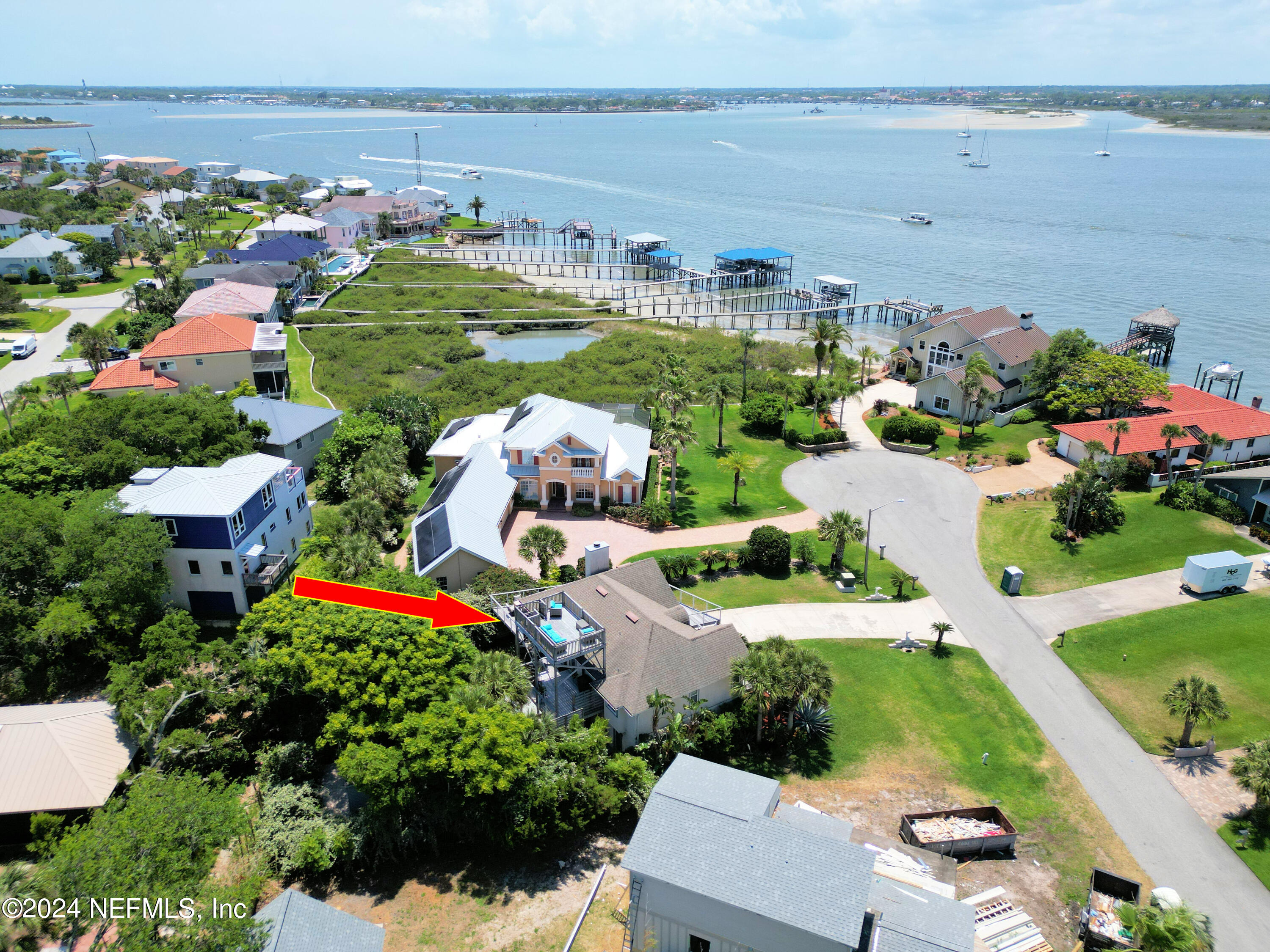 2740 Harbor Court St. Augustine, FL 32084 - Photo 7 of 53 an aerial view of multiple house