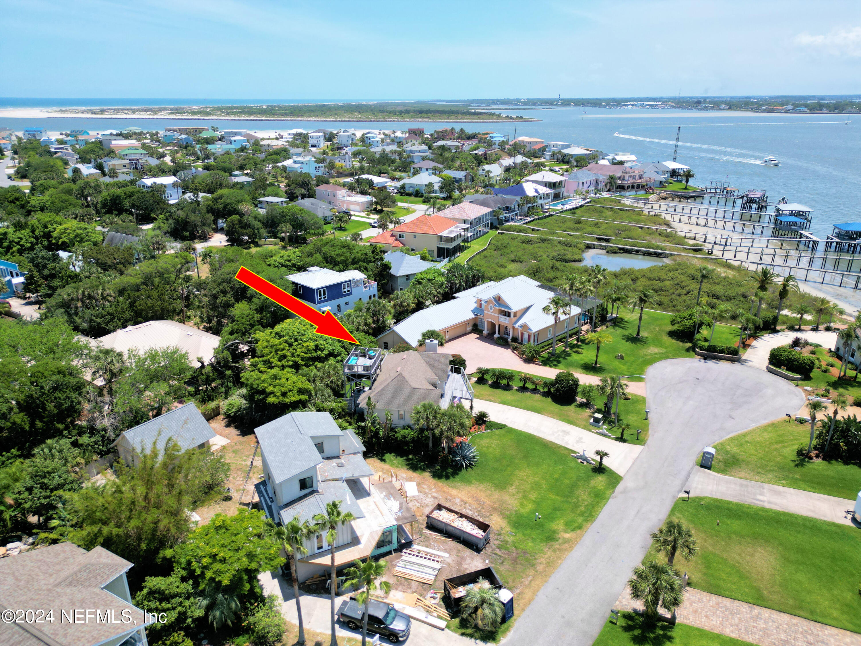 2740 Harbor Court St. Augustine, FL 32084 - Photo 8 of 53 an aerial view of multiple house