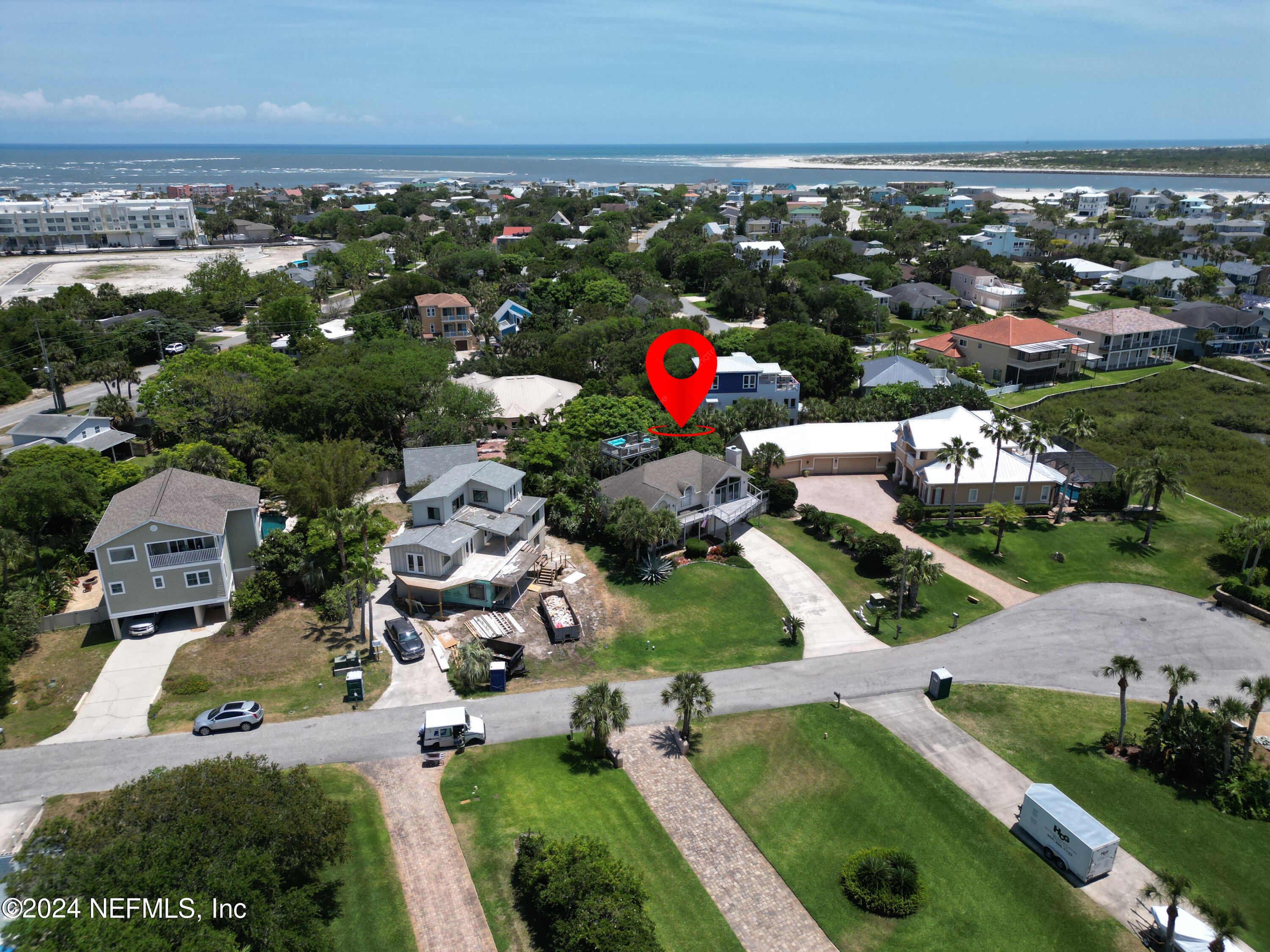 2740 Harbor Court St. Augustine, FL 32084 - Photo 9 of 53 an aerial view of multiple house