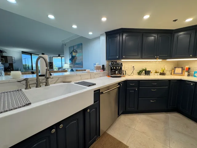 a view of a balcony with outdoor space