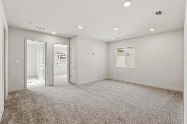 a view of empty room