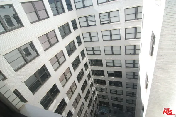 a view of building with door