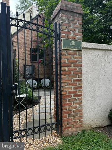 a view of a door with a glass door
