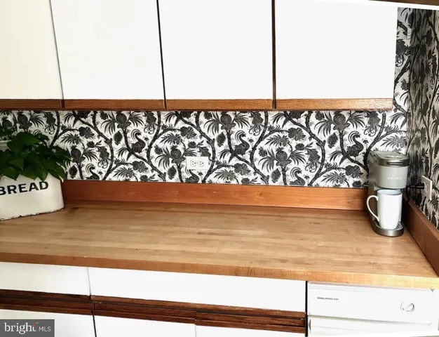 a view of wooden fence