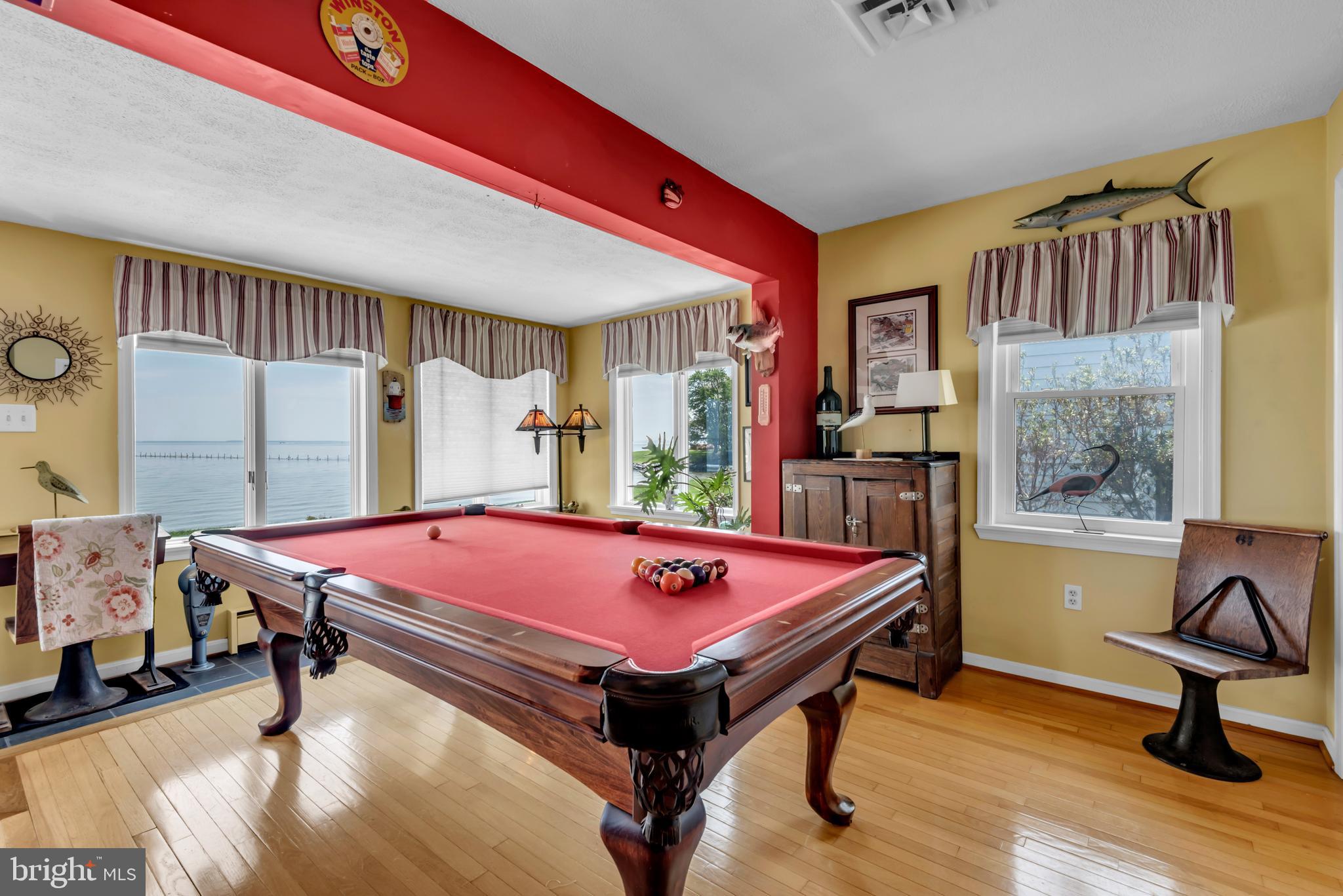 4249 Kings Road Edgewater, MD 21037 - Photo 19 of 54 a room with pool table and windows