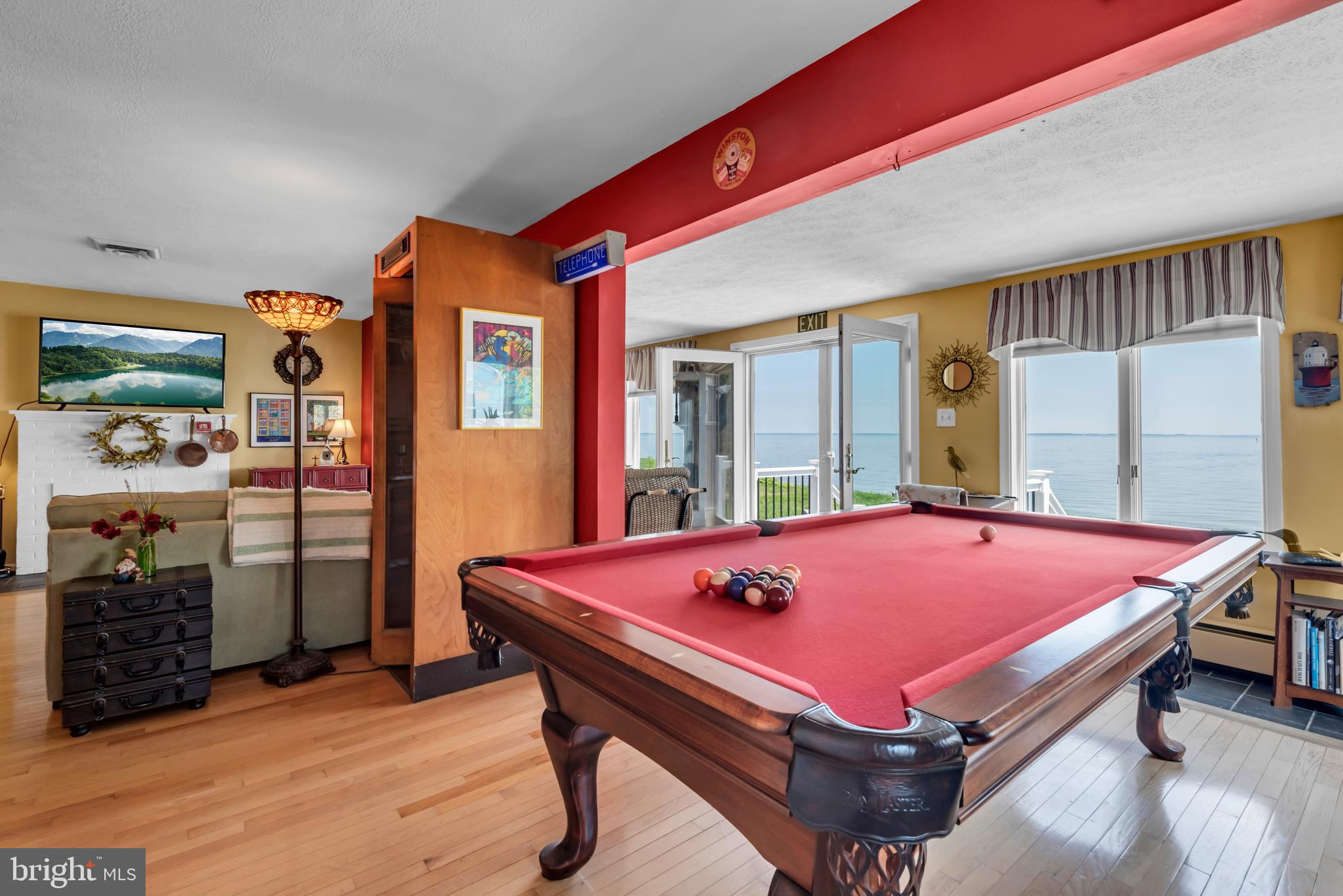 4249 Kings Road Edgewater, MD 21037 - Photo 20 of 54 a room with pool table and large window