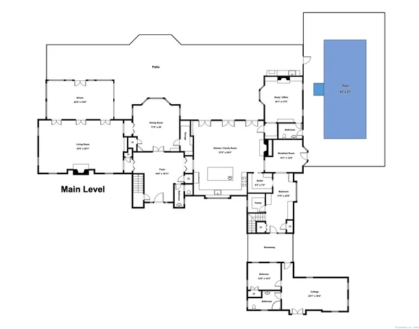 a picture of a wall with a white wall and a picture