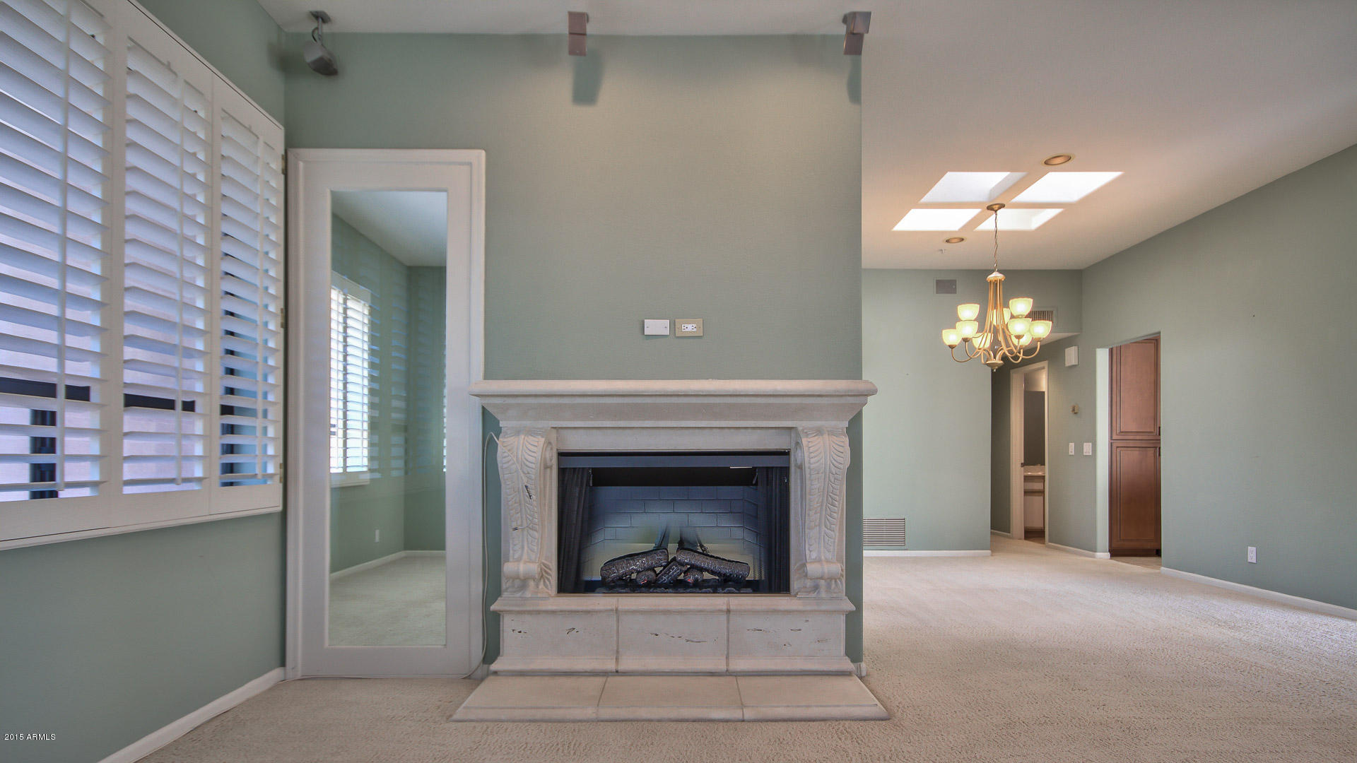 7222 East Gainey Ranch Road, Unit 241 Scottsdale, AZ 85258 - Photo 10 of 38 2-Way Fireplace