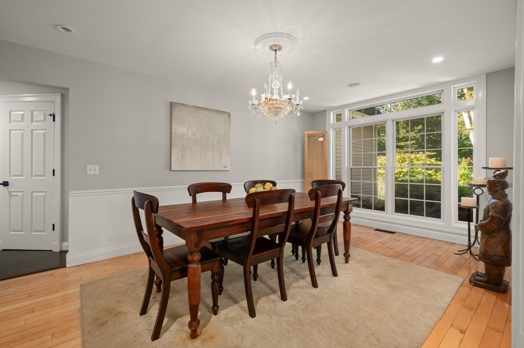 27 Turtle Back Road Essex, MA 01929 - Photo 12 of 40 a view of a dining room with furniture window and outside view