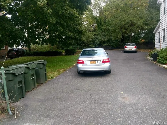a car parked on the side of the road