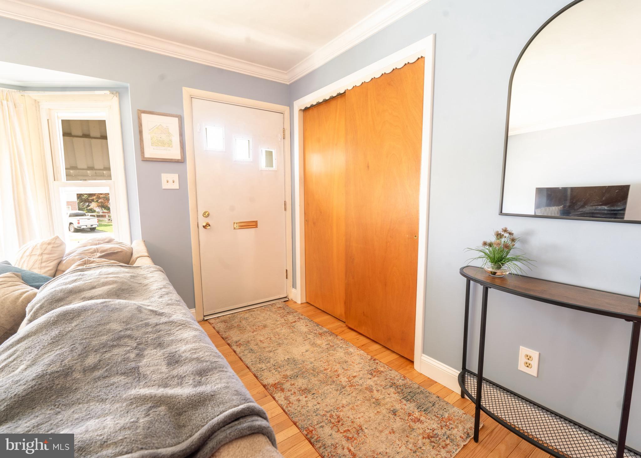 104 Rose Court Reading, PA 19607 - Photo 4 of 28 a view of hallway with livingroom and bedroom